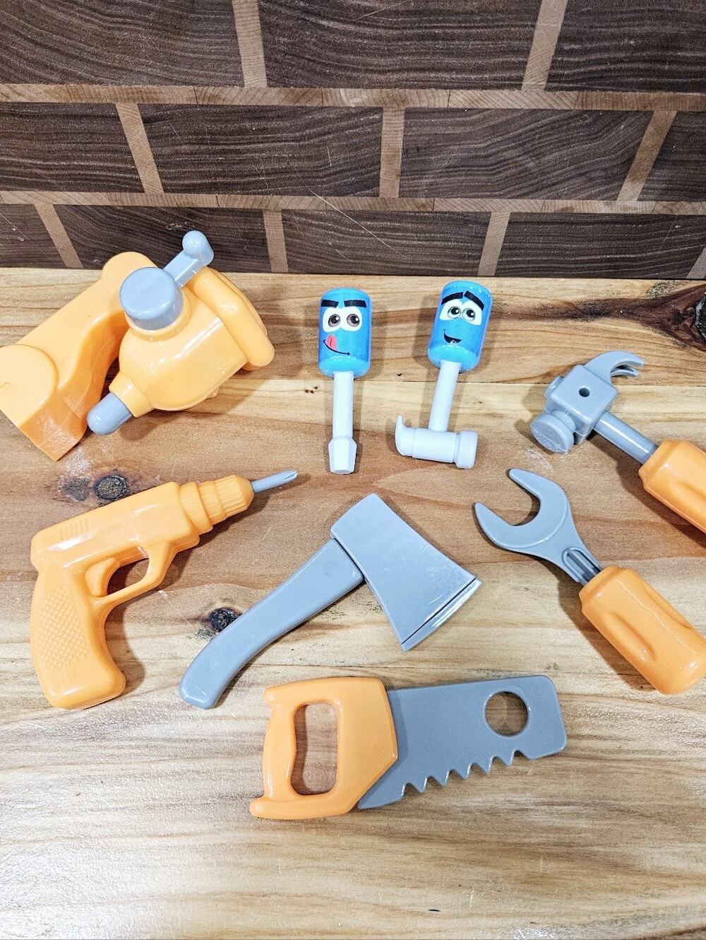 Random Non Branded Kids Plastic Play Toolset